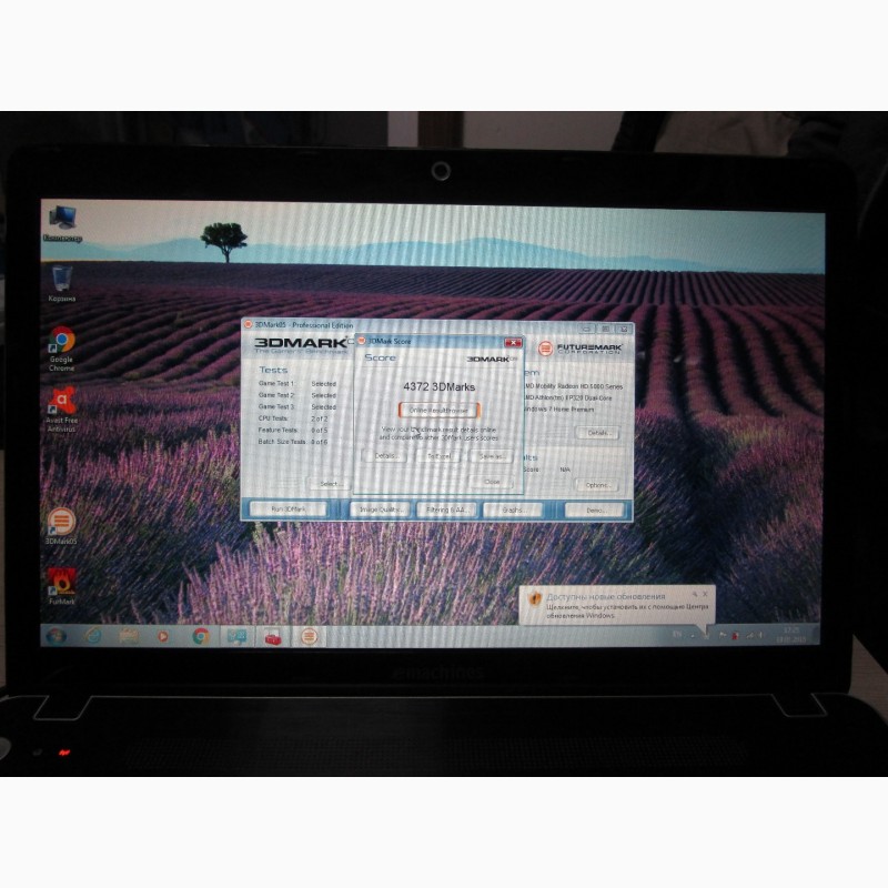 Фото 4. Ноутбук 15, 6 Acer eMachines E640G-P322G50Mnks 2 ядра 3 гига