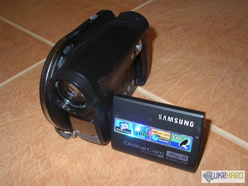 Фото 2. Видеокамера цифровая Samsung на DVD дисках