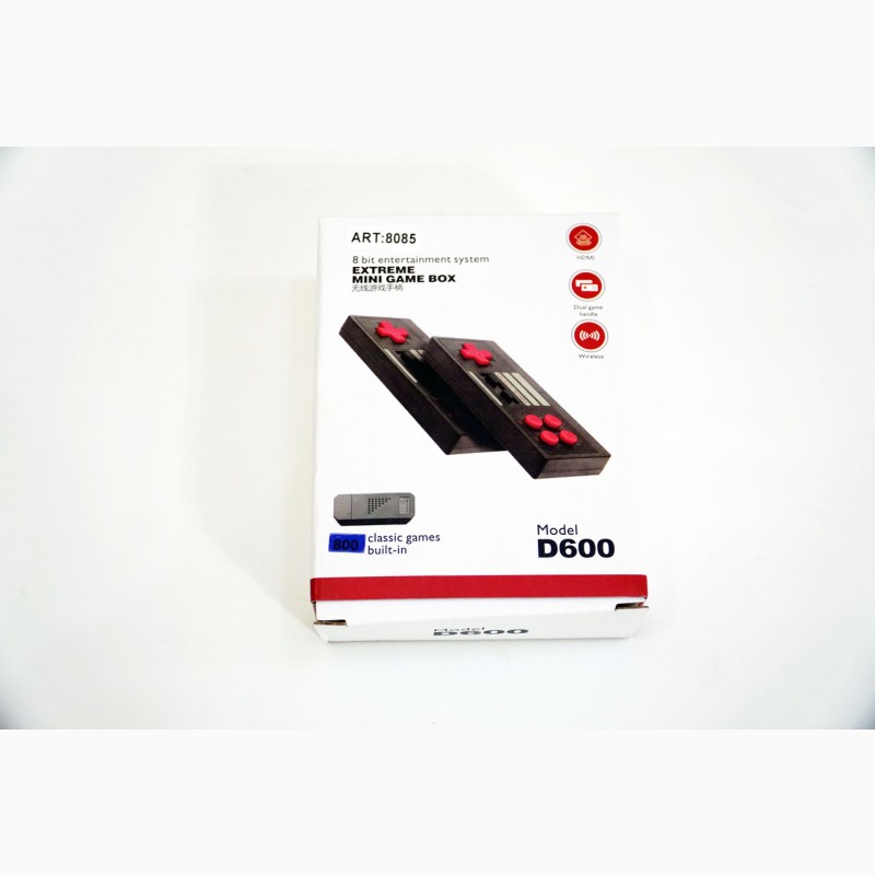 Фото 7. Приставка Game D600 HDMI с беспроводными джойстиками