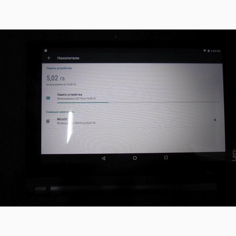 Фото 3. Планшет Lenovo Yoga Tablet 3-X50 WiFi 16GB Black