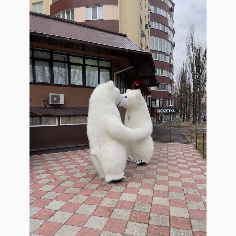 Фото 9. Костюм ведмедя надувний Панда