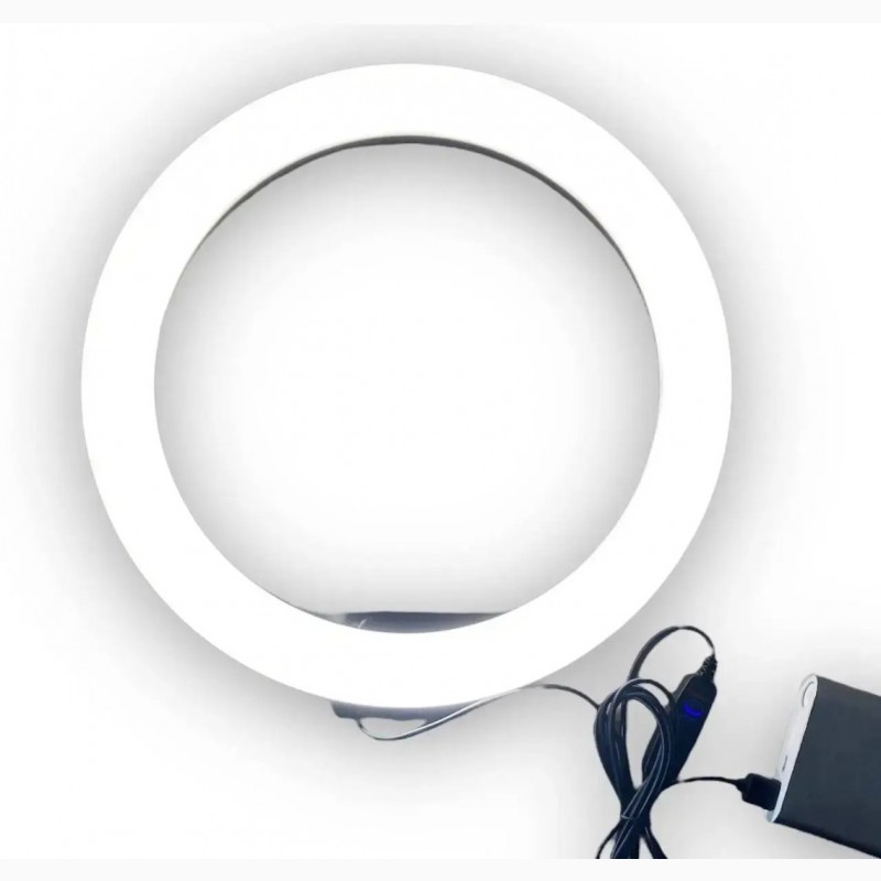 Фото 3. Кільцева LED-лампа LC-330 33 см 1 кріп.тел USB