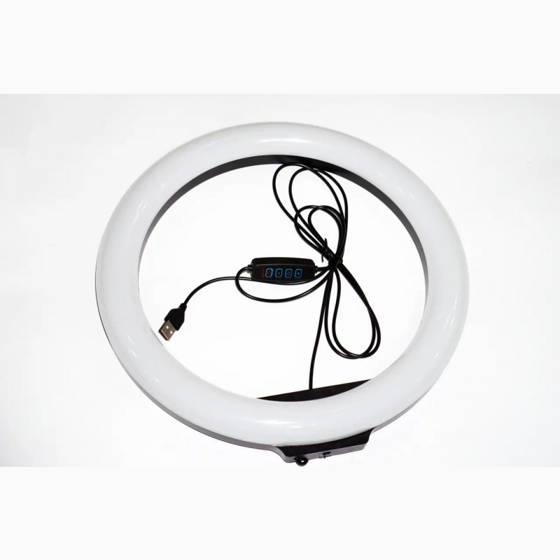 Фото 4. Кільцева LED-лампа LC-330 33 см 1 кріп.тел USB