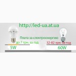 Светодиодная Led лампа G9 4W 400 Lm 220V вольт