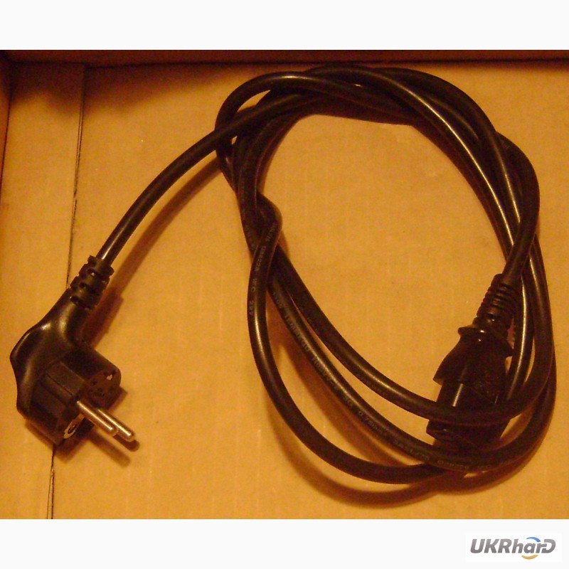 Фото 5. Сетевой шнур ( кабель питания ) для компьютера
