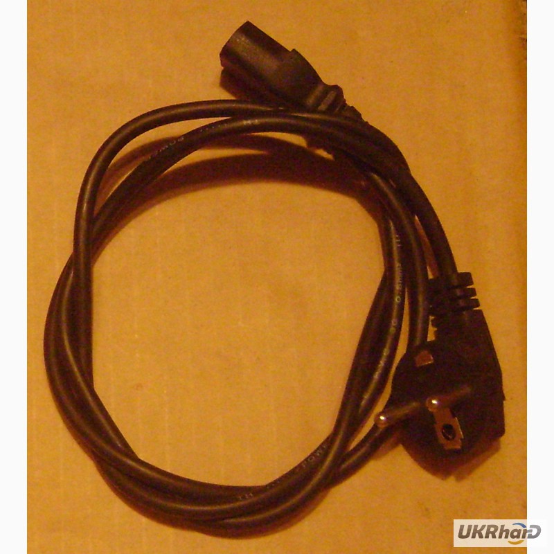 Фото 7. Сетевой шнур ( кабель питания ) для компьютера