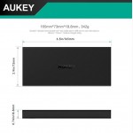 Aukey 16000 mAh Power Bank, внешний аккумулятор с функцией быстрой зарядки Qualcomm QC 3.0