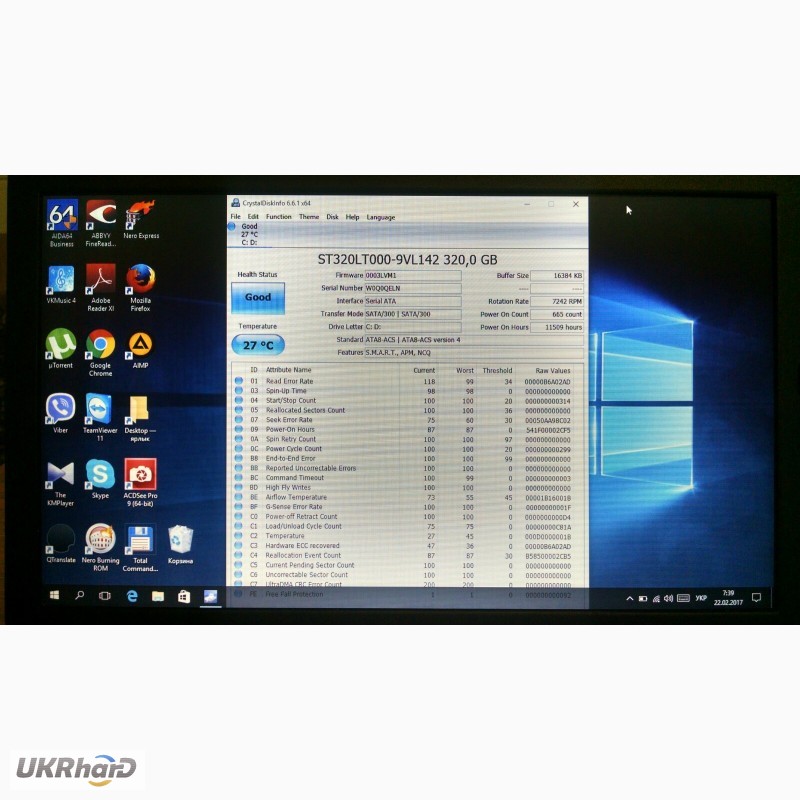 Фото 10. Lenovo ThinkPad X220, 12#039;#039;, Intel Core i5, 320GB, 4GB, добра батарея. Можливий апгрейд