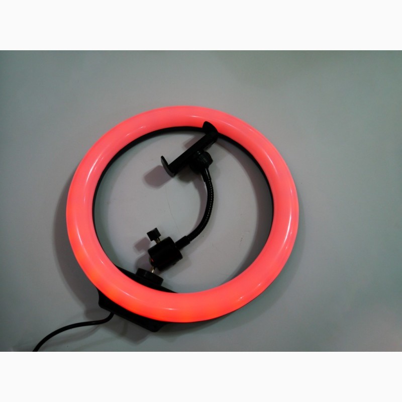 Фото 6. Кольцевая LED лампа RGB MJ26 26см 1 крепл.тел USB