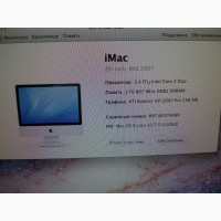 Моноблок Apple iMac 20 Mid 2007 Intel Core 2 Duo 2, 16Ghz