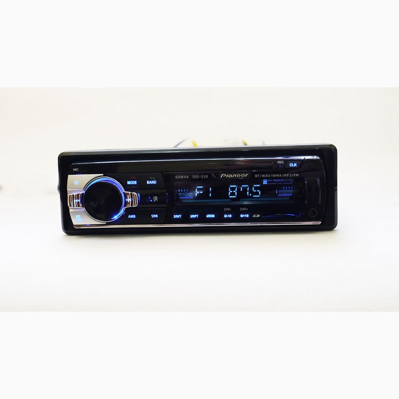 Фото 8. Автомагнитола Pioneer JSD-520 ISO - MP3+FM+USB+SD+AUX + BLUETOOTH