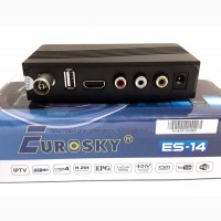 Цифровой тюнер приставка Eurosky ES-14 DVB-T2