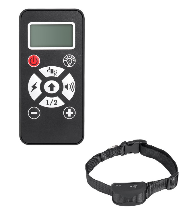 Электронный дрессировочный ошейник для собак, водонепроницаемый, аккумуляторный и ЖКэкрано