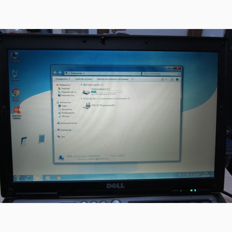Фото 3. Ноутбук Dell Latitude D630 2 ядра 2 гига COM