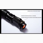 Светодиодный фонарик 3 вата UltraFire CREE XP-E Q5 3W 1xAA