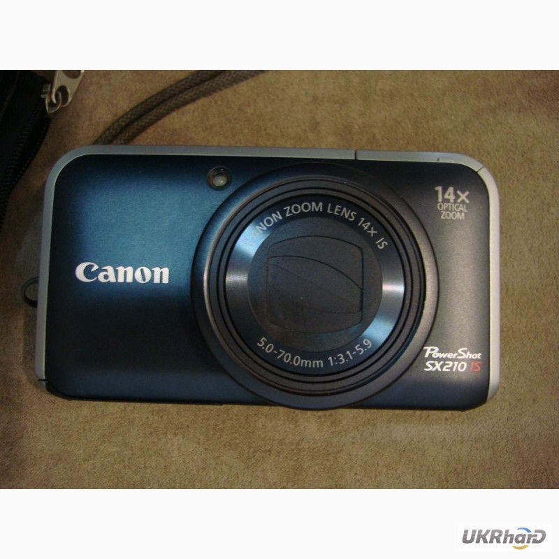 Фото 4. Цифровой фотоаппарат 14Mpx Canon PowerShot SX210 IS