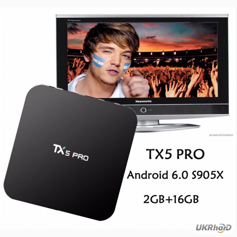 Фото 4. TX5 PRO - недорогой и мощный Смарт ТВ бокс на Android 6.0.1, Amlogic S905X, 2/16GB