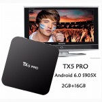 TX5 PRO - недорогой и мощный Смарт ТВ бокс на Android 6.0.1, Amlogic S905X, 2/16GB