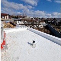 Монтаж та ремонт мембранної покрівлі.Верхньодніпровськ
