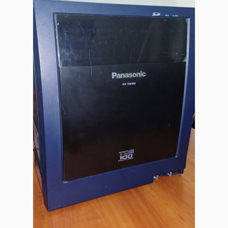 Фото 3. Panasonic KX-TDE100UA, цифр IP-АТС, 4 зовнішніх IP, 8 внутр IP, 8 сист, 56 аналогових