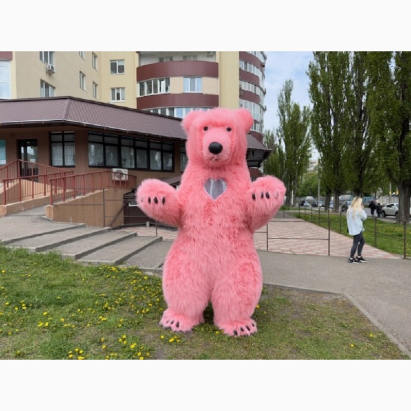 Фото 4. Костюм медведя розовый