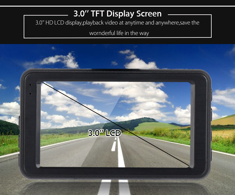 Фото 4. OnCam T611 Автомобильный видеорегистратор Экран 3.0 дюйма Видео Камера FULL HD 1080P