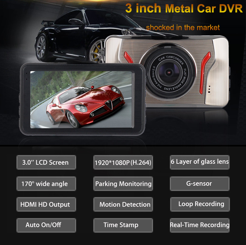 Фото 10. OnCam T611 Автомобильный видеорегистратор Экран 3.0 дюйма Видео Камера FULL HD 1080P