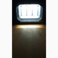 Светодиодная LED фара 30W arctic 3 (линза + ангельские глазки)