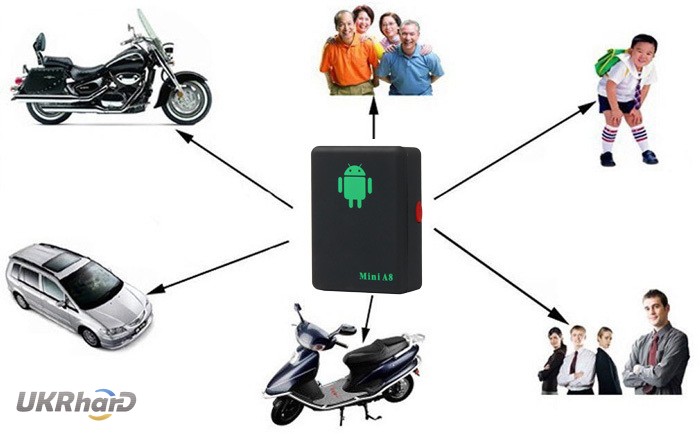 Фото 7. Mini A8 Tracker мини трекер GSM GPRS GPS сигнализация в реальном времени
