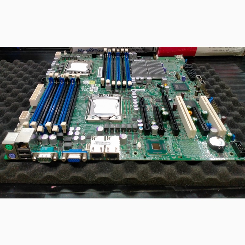 Фото 3. Материнська плата Supermicro X8DTi-F (LGA1366, Intel 5520, PCI-Ex16)