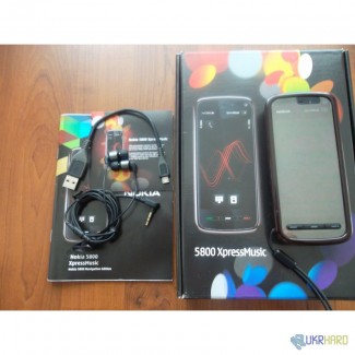 Продам смартфон Nokia 5800 XpressMusic (Black/Red) б/у.