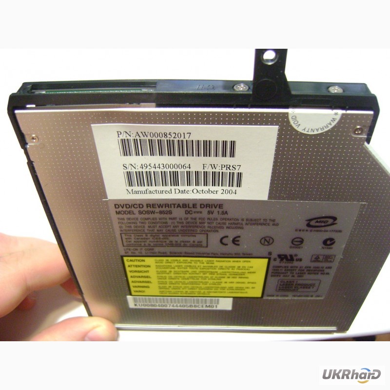 Фото 4. Оптические DVD-RW приводы (IDE - Sata) для ноутбуков
