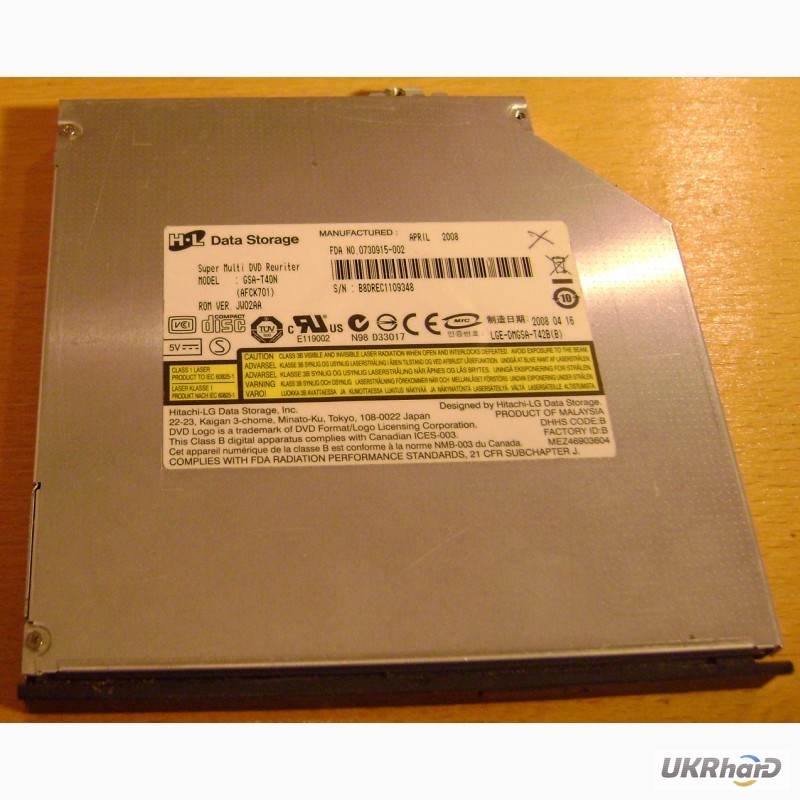 Фото 18. Оптические DVD-RW приводы (IDE - Sata) для ноутбуков