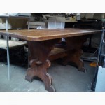 Деревянный стол массив сосна б/у