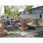 Строительство свайно-ленточного фундамента в г. Донецке