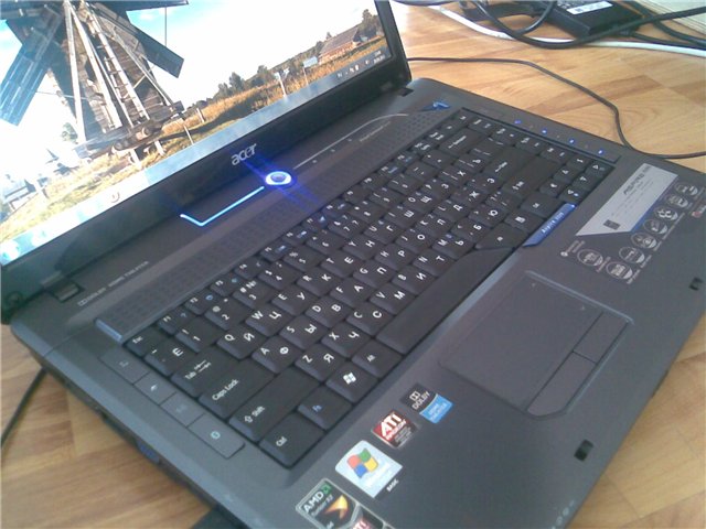 Фото 4. Игровой ноутбук Acer Aspire 5530G(батарея 1 час)