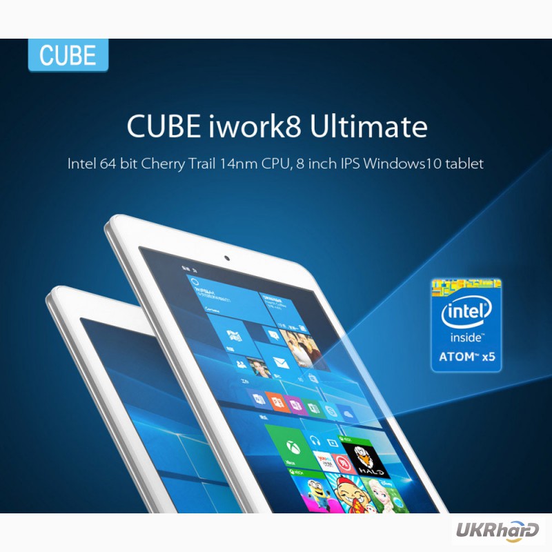 Фото 4. Планшет Cube iwork8 Ultimate X5 Z8300, 2/32GB, Windows 10
