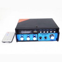 Усилитель BM AUDIO BM-600BT USB Блютуз 300W+300W 2х канальный Караоке