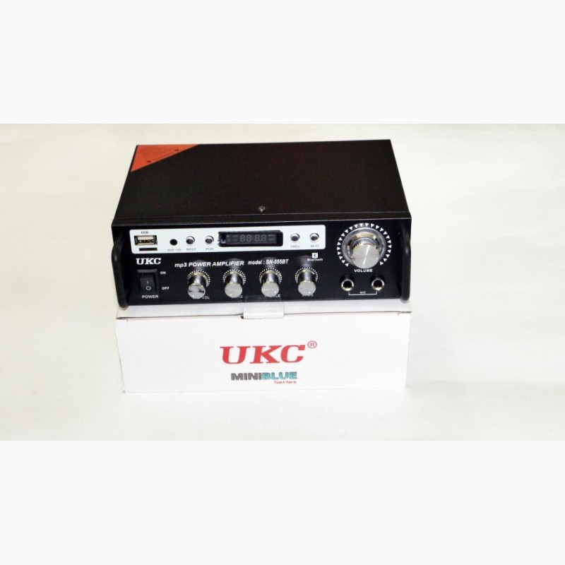 Фото 3. Усилитель UKC SN-555 BT - USB, SD-карта, MP3