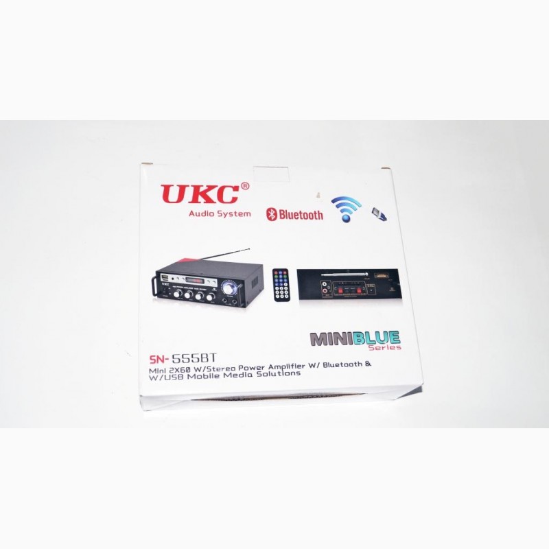 Фото 4. Усилитель UKC SN-555 BT - USB, SD-карта, MP3