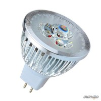 Светодиодная лампа LED, MR16 3x3W 12V 9W, 12 вольт 9Вт