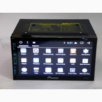 2din автомагнитола Pioneer 6303 DVD, GPS, 4Ядра, 1/16Gb, Adnroid