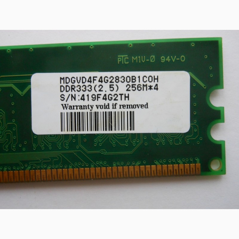 Фото 5. DDR 256 МБ 333 МГц (PC2700)