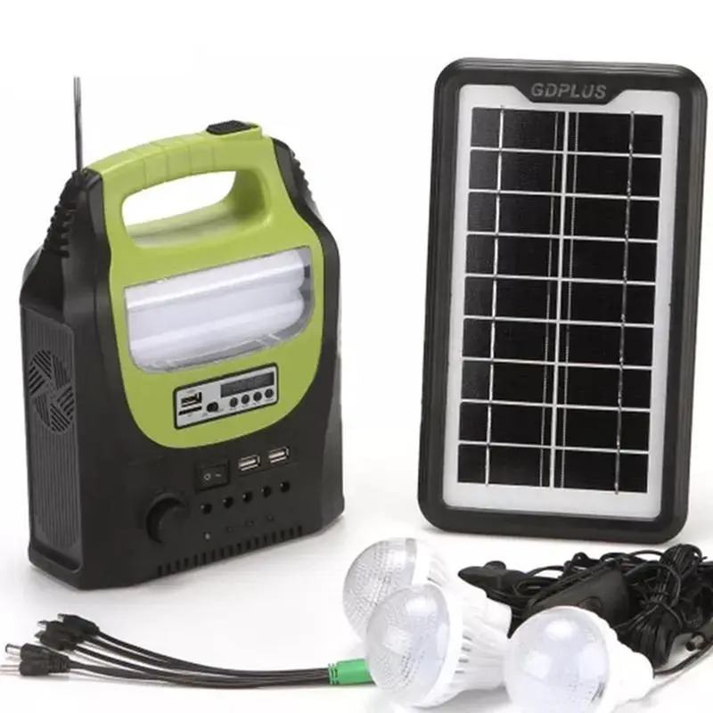 Фото 6. Solar GDPlus GD-8071 портативная солнечная автономная система + FM радио + Bluetooth