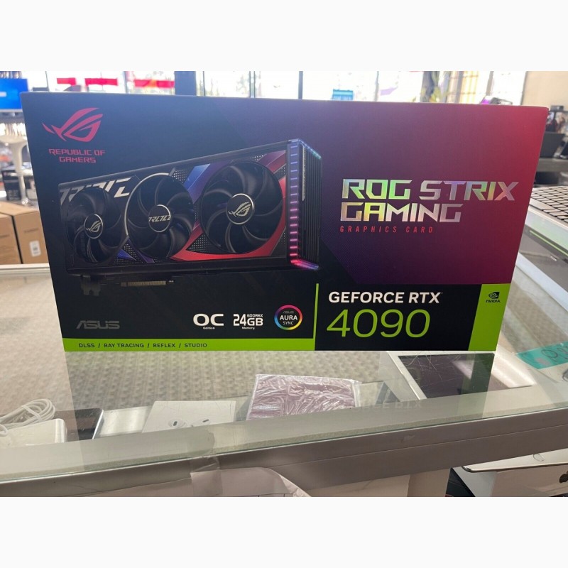 Фото 4. For sale ASUS ROG Strix GeForce RTX 4090 OC 24 GB GDDR6X