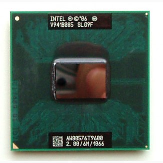 Продам процессор к ноутбуку Intel Core 2 Duo T9600 SLG9F