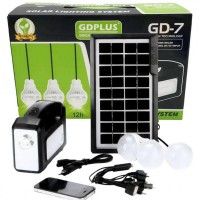 Портативная солнечная автономная система Solar GDPlus GD7
