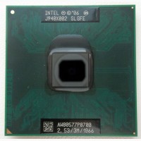 Продам процессор к ноутбуку Intel Core 2 Duo P8700 SLGFE