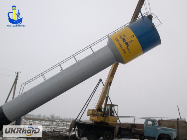 Производство, доставка, установка водонапорных башен Рожновского для воды по Украине