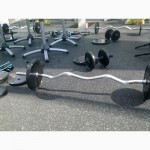 Резиновое покрытие Fitness для тренировочных залов